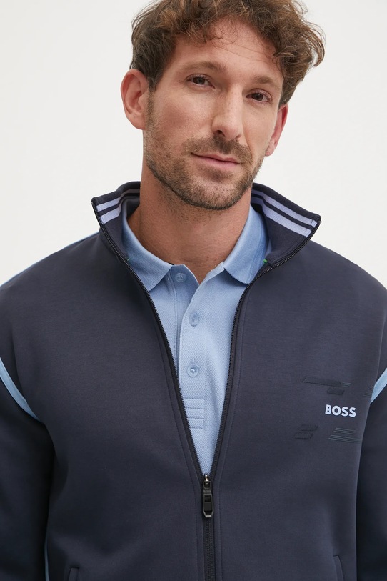 BOSS Green bluza bleumarin 50530036