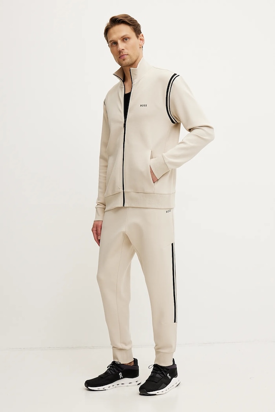 Спортивний костюм BOSS Green трикотаж бежевий 50533738
