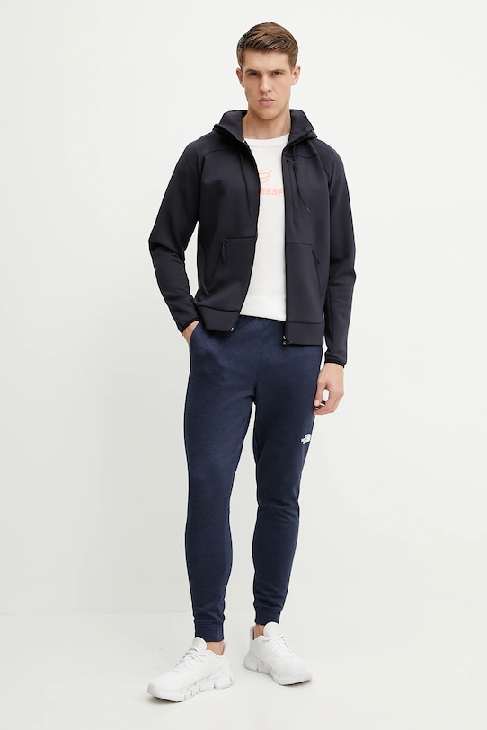 BOSS Green bluza 50537408 granatowy SS25