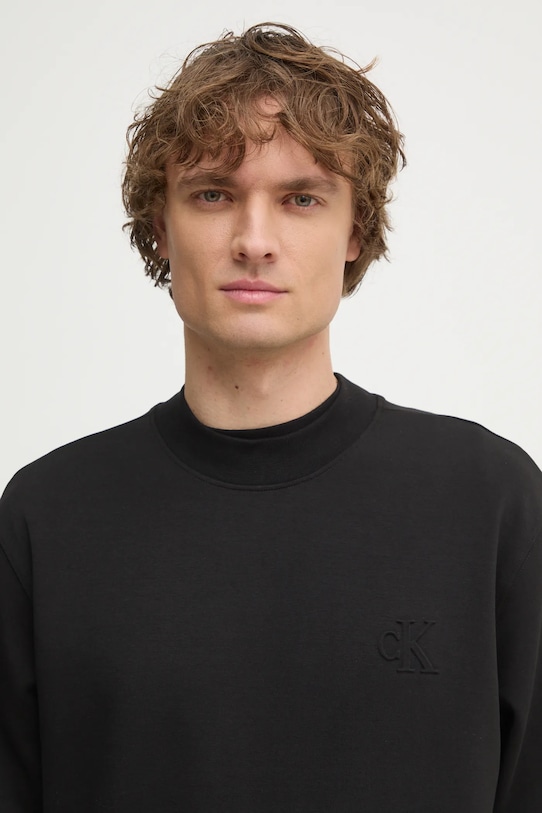 Μπλούζα Calvin Klein Jeans μαύρο J30J326754