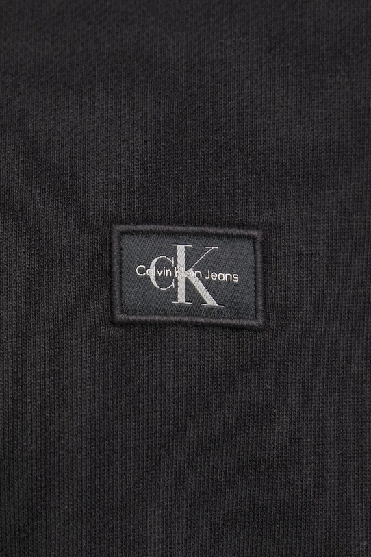Хлопковая кофта Calvin Klein Jeans J30J327037 чёрный