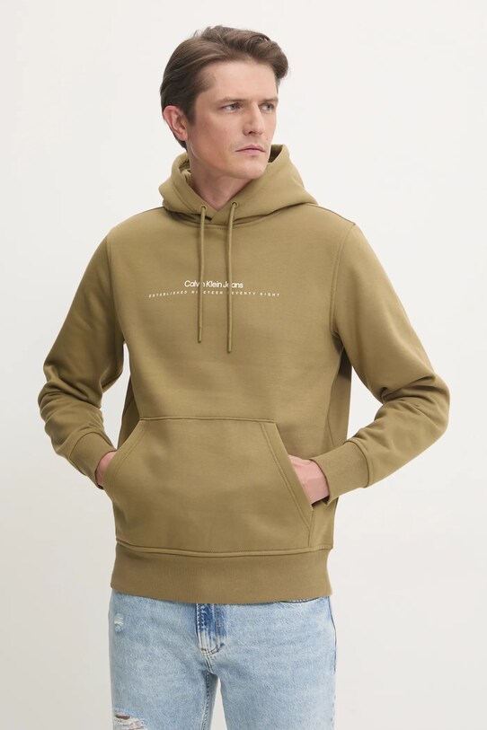 Кофта Calvin Klein Jeans зелёный J30J327076