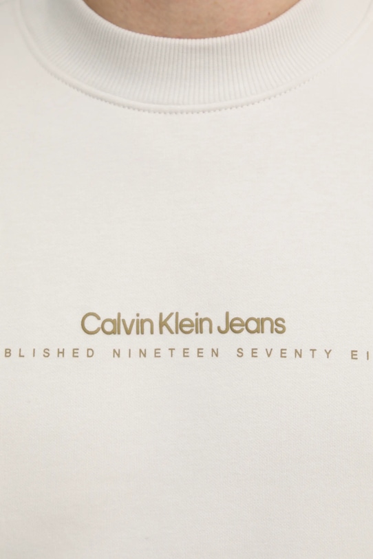 Calvin Klein Jeans bluza J30J327119 beżowy