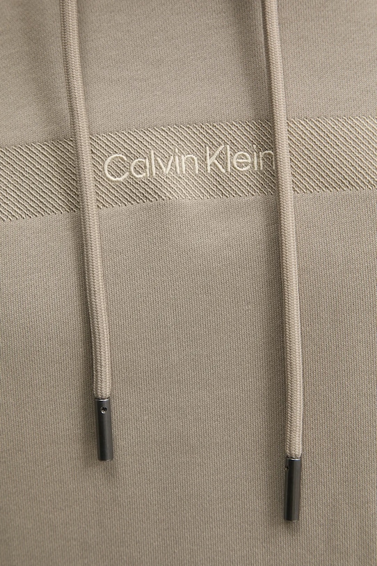 Bavlněná mikina Calvin Klein K10K113768 béžová