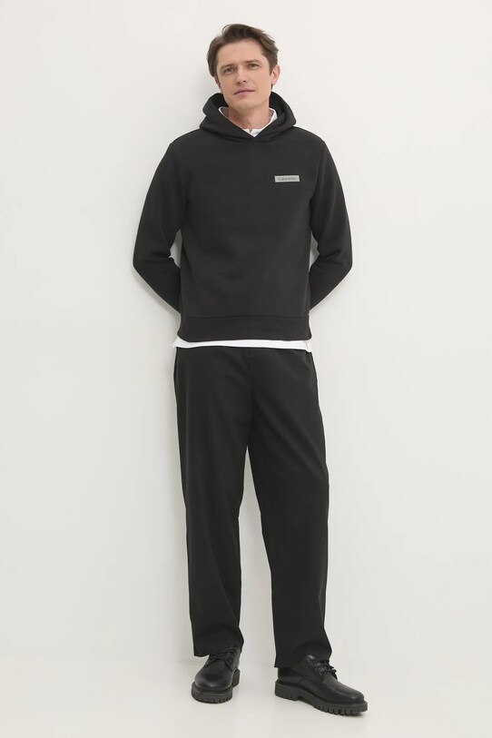 Calvin Klein bluza K10K113773 czarny SS25