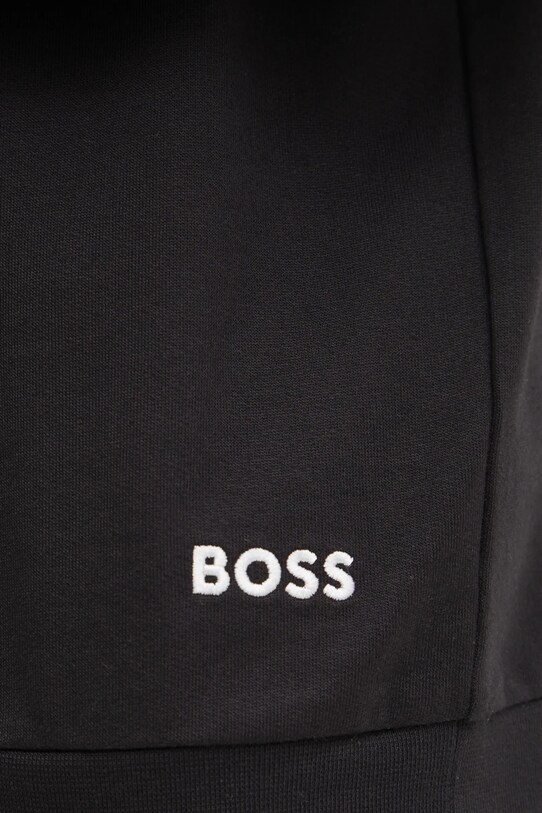 Bavlnená mikina BOSS 50535787 čierna