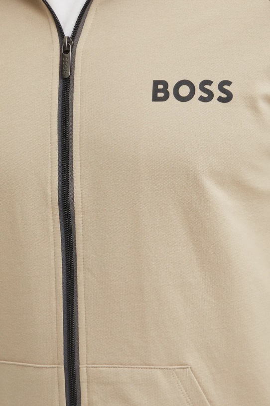 BOSS hanorac de bumbac bej 50535823