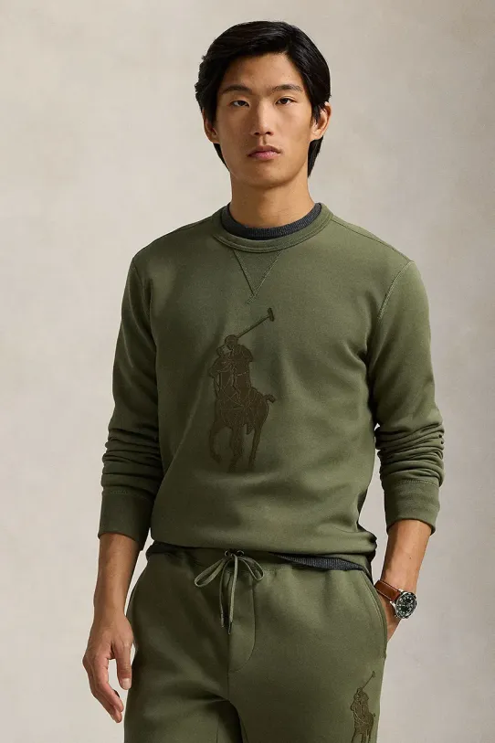 Mikina Polo Ralph Lauren nášivka zelená 710957586