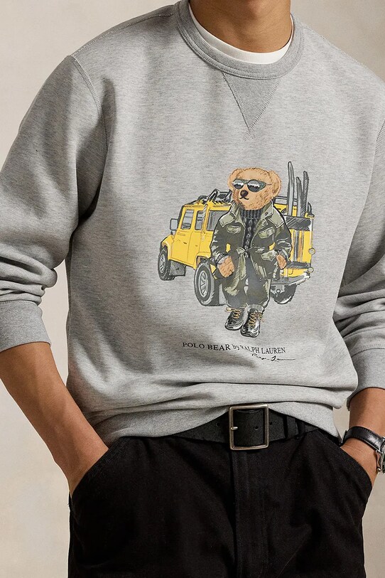 Polo Ralph Lauren bluza szary 710958195