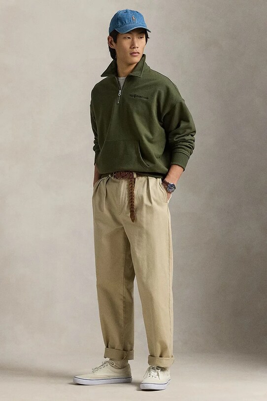 Oblečení Mikina Polo Ralph Lauren 710961138 zelená