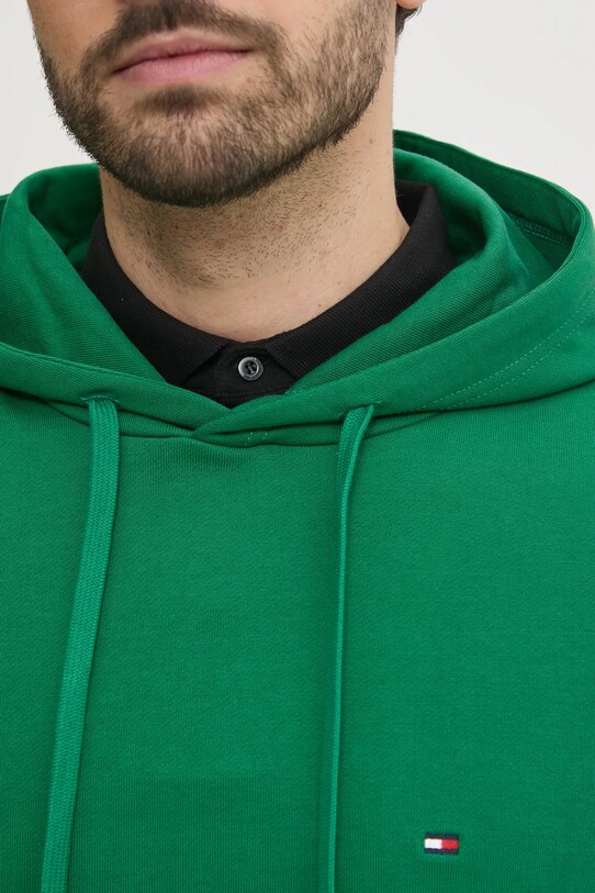 Tommy Hilfiger hanorac de bumbac MW0MW37235 verde