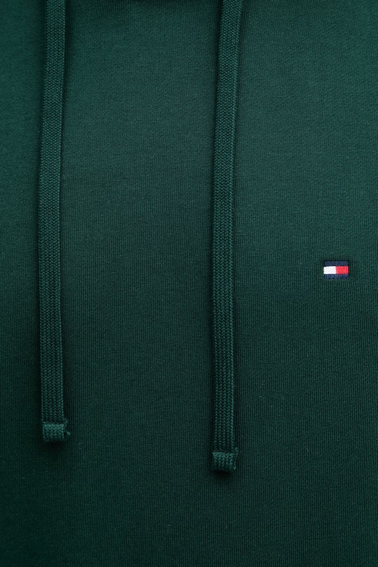 Tommy Hilfiger kapucnis melegítőfelső férfi pamut MW0MW37235 zöld