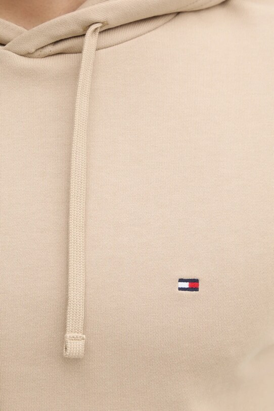 Bavlnená mikina Tommy Hilfiger MW0MW37235 béžová
