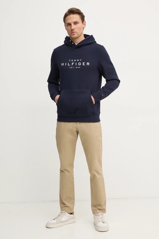 Tommy Hilfiger bluza MW0MW37455 granatowy SS25