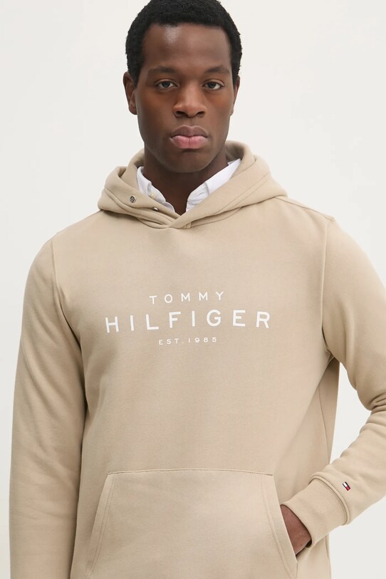 Odzież Tommy Hilfiger bluza MW0MW37455 beżowy