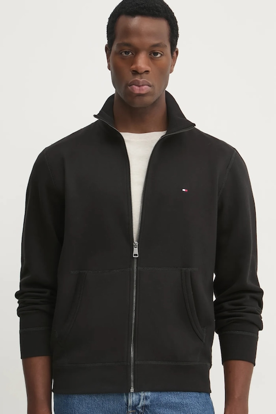 Mikina Tommy Hilfiger černá MW0MW38083