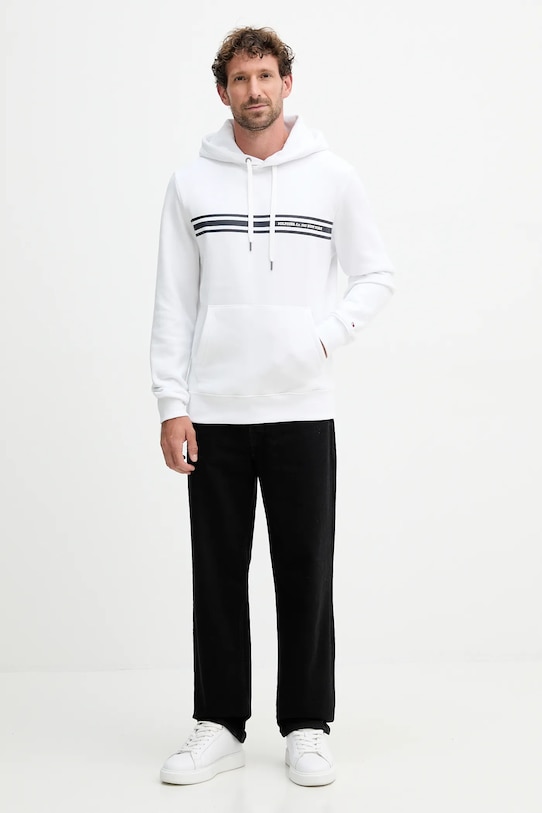 Tommy Hilfiger bluza MW0MW38332 biały SS25