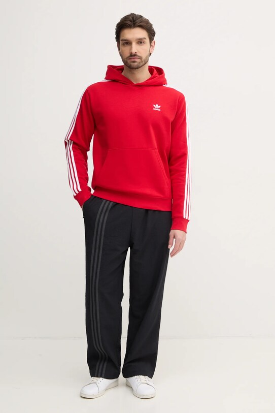Кофта adidas Originals 3-Stripes IR9868 красный SS25