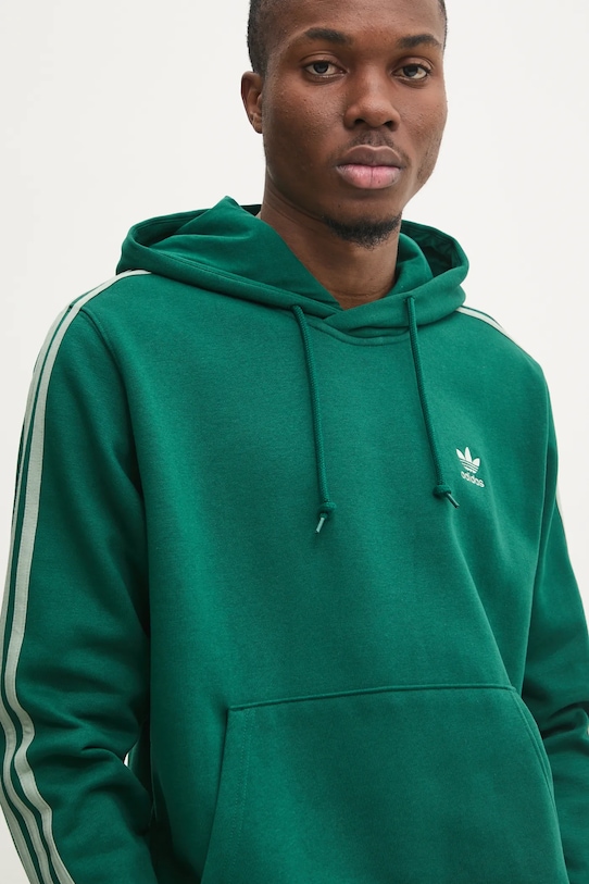 Кофта adidas Originals 3-Stripes зелений JP1001