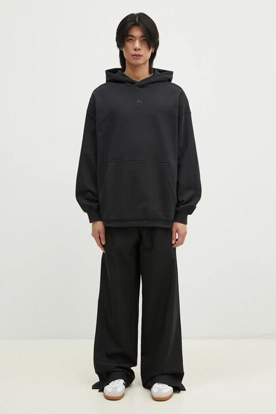 adidas Originals cotton sweatshirt Essential black JC9572