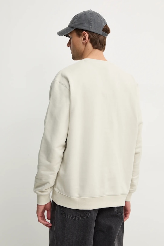 Одяг Бавовняна кофта adidas Originals Essential JD3304 бежевий