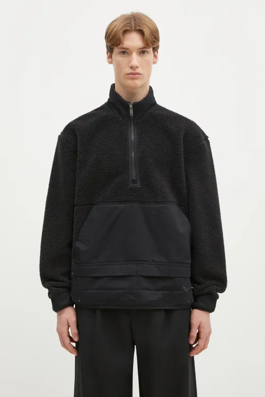 adidas Originals fleece sweatshirt Essential fleece black JC9596