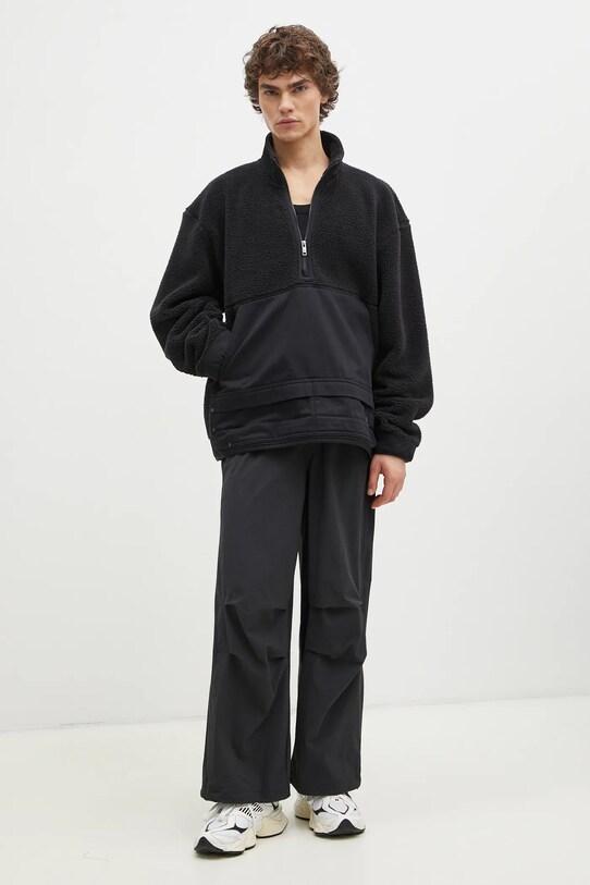 adidas Originals bluza polarowa Essential JC9596 czarny SS25