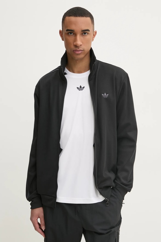 adidas Originals bluza BB TT aplikacja czarny JC7417