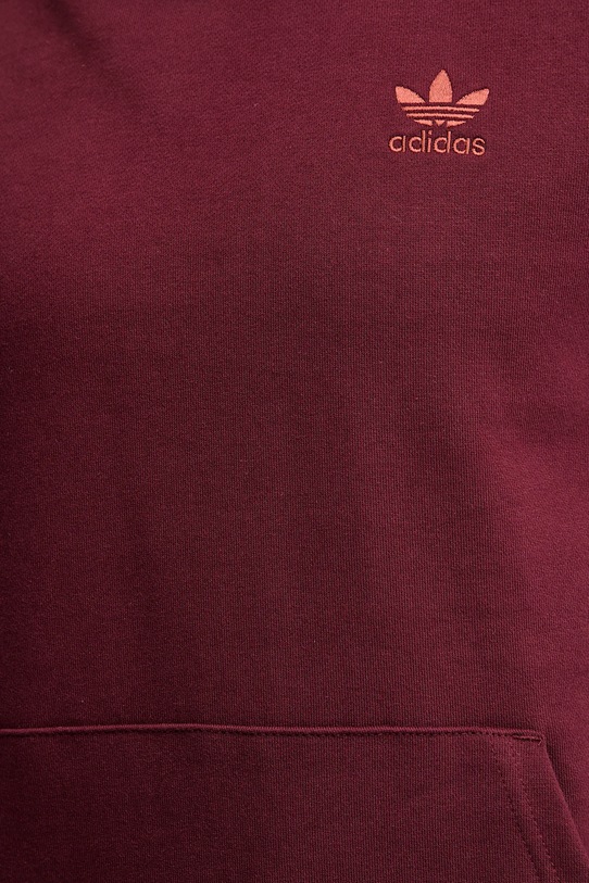 adidas Originals hanorac de bumbac Essential JD2409 burgundia