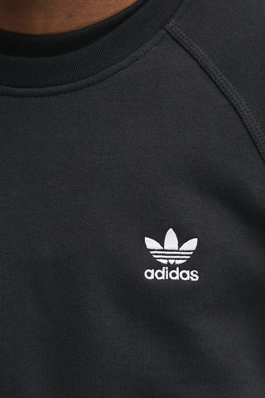 Хлопковая кофта adidas Originals Essential JD2412 чёрный