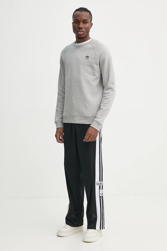 adidas Originals bluza bawełniana Essential JD2413 szary SS25