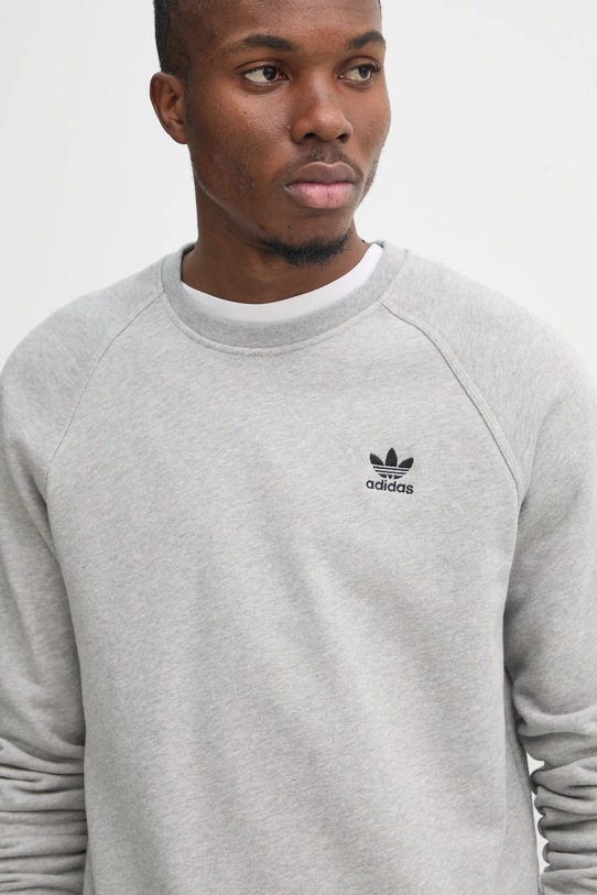 adidas Originals bluza bawełniana Essential szary JD2413