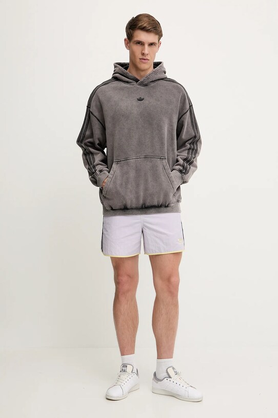 adidas Originals bluza bawełniana Essential JD0245 szary SS25
