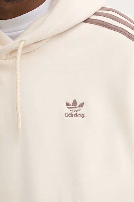 Суичър adidas Originals BAGGY HOODIE JP1073 бежов