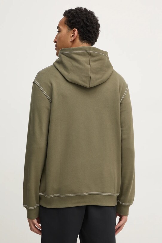 Oblečenie Bavlnená mikina adidas Originals Wabash JP4482 zelená