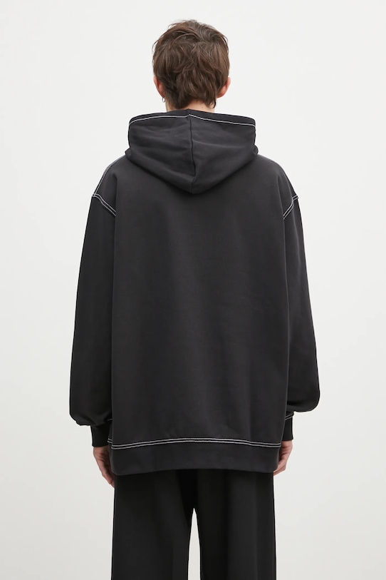 Oblečení Bavlněná mikina adidas Originals Wabash JP4483 černá