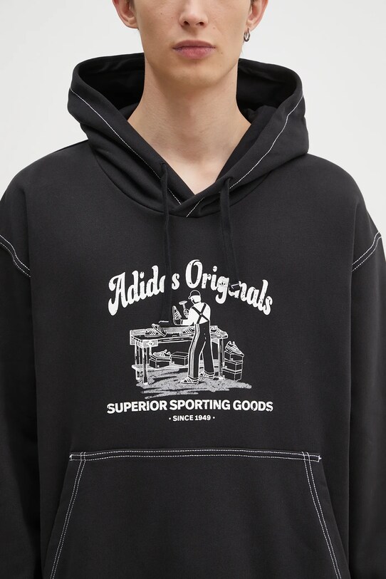 adidas Originals cotton sweatshirt Wabash black JP4483