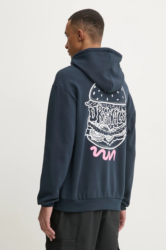 Одежда Кофта adidas Originals Q12 TS HOOD BU JN5694 тёмно-синий