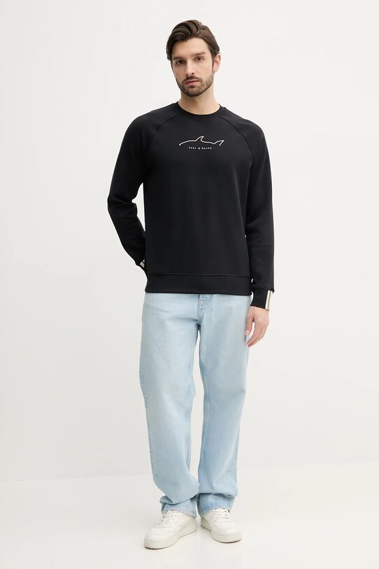 Paul&Shark bluza 25411854 czarny SS25