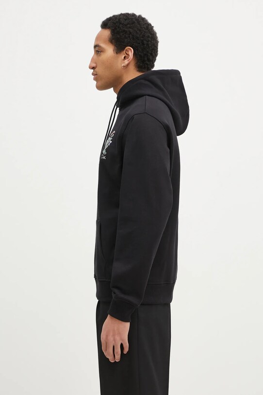 Drôle de Monsieur bluza bawełniana Le Hoodie Vase F.HO174.CO127.BL czarny SS25