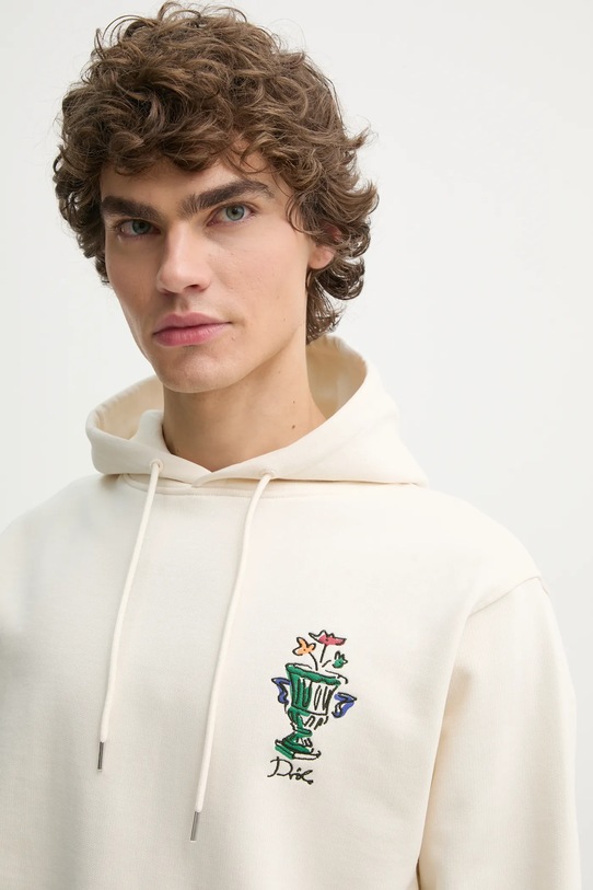 Drôle de Monsieur bluza bawełniana Le Hoodie Vase beżowy F.HO174.CO127.CM