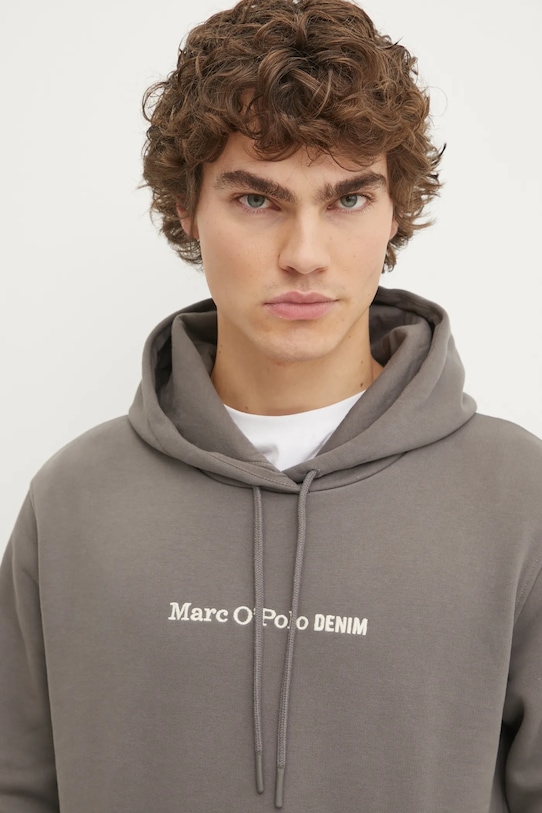 Marc O'Polo bluza bawełniana szary 5000005784