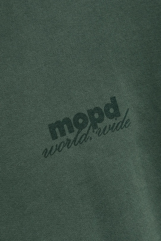 Bavlněná mikina Marc O'Polo 5000005459 zelená