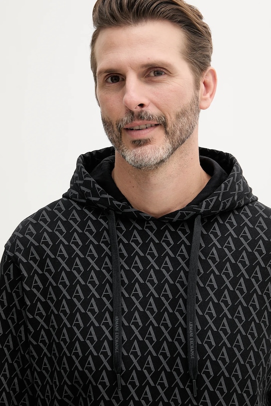 Armani Exchange bluza bawełniana czarny XM001225.AF11847.NOS