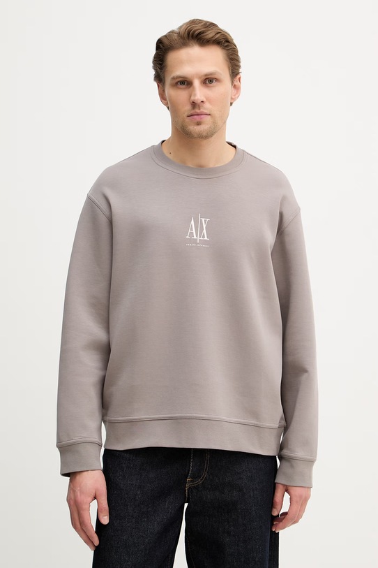 Armani Exchange bluza brązowy XM000368.AF10818.NOS