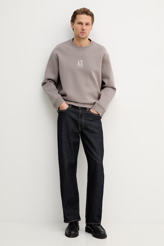 Armani Exchange bluza XM000368.AF10818.NOS brązowy AA00