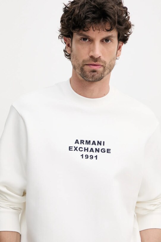 Mikina Armani Exchange bílá XM000460.AF10818