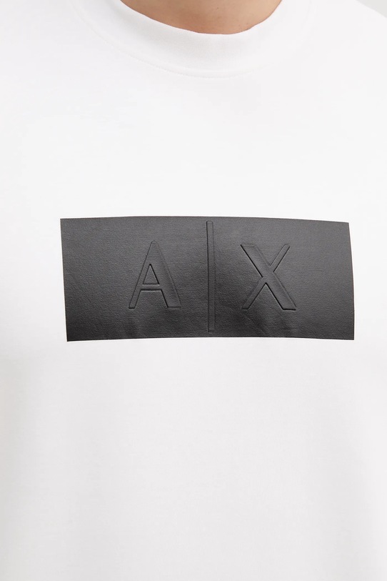 Armani Exchange felpa XM000743.AF13047 bianco