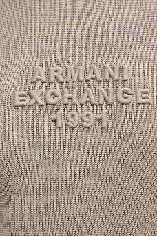Vlnený sveter Armani Exchange XM000694.AF11982 béžová