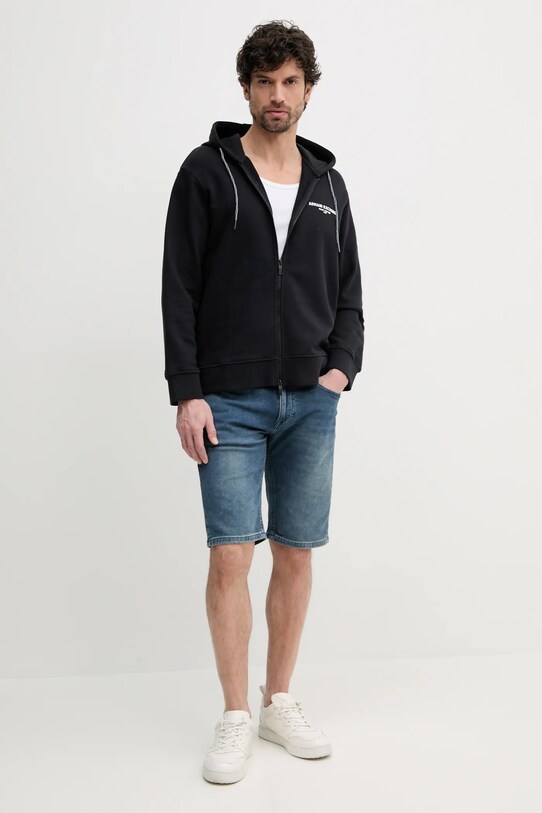 Armani Exchange bluza bawełniana XM000223.AF12656 granatowy SS25